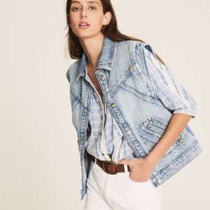 Ba&Sh Paris NWOT denim vest